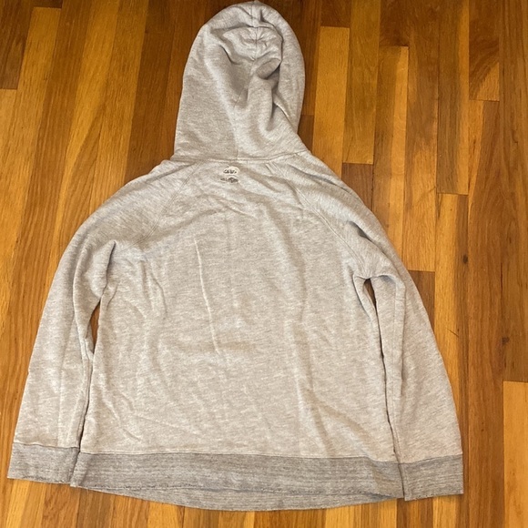 Sundry Women’s Gray Distressed Hoodie Size 3 - Picture 8 of 9